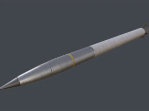 Misil GMRLS-ER Modelo 3D