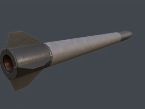 GMRLS-ER missile 3D Model