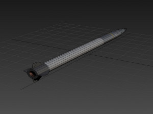 GMRLS-ER missile 3D Model