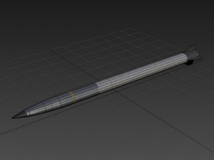 GMRLS-ER missile 3D Model