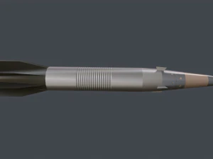 Vulcano GLR 155mm 3D Model