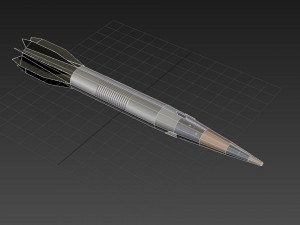 Vulcano GLR 155mm 3D Модель