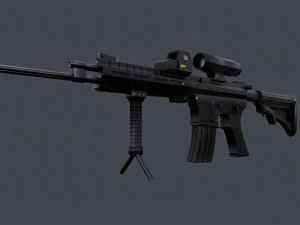 मसाफ ईरानी असॉल्ट राइफल 3D मॉडल