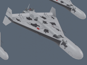 HESA Shahed 136 Modelo 3D