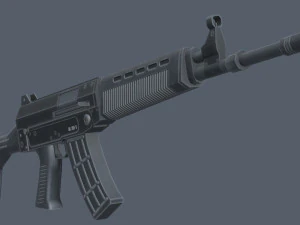 QBZ-03 Modelo 3D