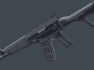 QBZ-03 Modelo 3D