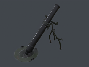 Tampella 120mm Modelo 3D