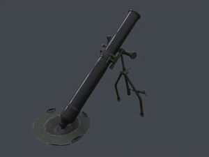 Tampella 120mm 3D Model