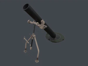 Tampella 120mm 3D Model