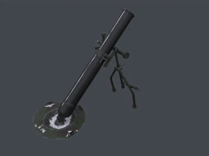 Tampella 120mm 3D Model