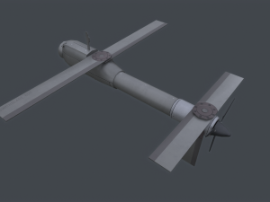 Switchblade 600 UAV 3D Model