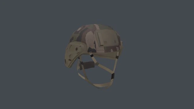 CASQUE Felin F2 Helmet 3D Model .c4d .max .obj .3ds .fbx .stl .blend 