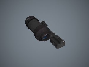 1P90 Scope Model 3D