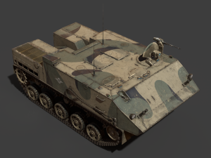 BTR-MDM Rakushka Modello 3D