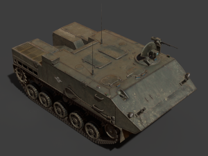 BTR-MDM Rakushka Modello 3D