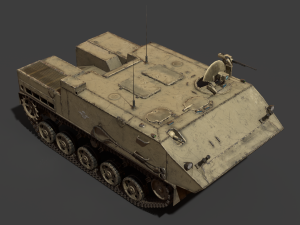 BTR-MDM Rakushka Modello 3D