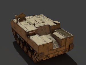 BTR-MDM Rakushka Modello 3D