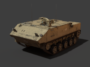 BTR-MDM Rakushka Modello 3D