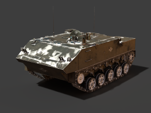 BTR-MDM Rakushka Modello 3D