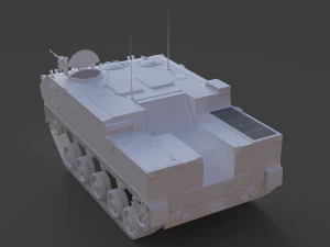 BTR-MDM Rakushka 3D Model