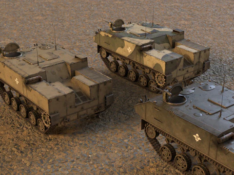 BTR-MDM Rakushka 3D Model