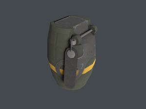 Od 82-se hand grenade italy 3D Модель