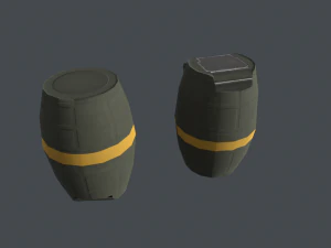 Od 82-se hand grenade italy 3D Model