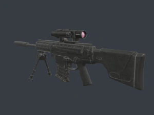 Beretta ARX-200 3D Model