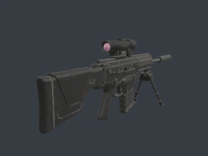 Beretta ARX-200 3D Model