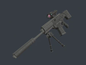 Beretta ARX-200 3D Model