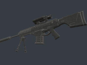 Beretta ARX-200 Model 3D