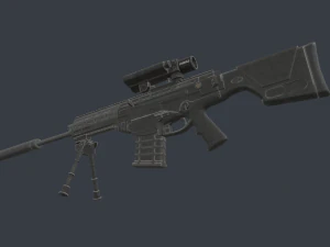 Beretta ARX-200 3D Model