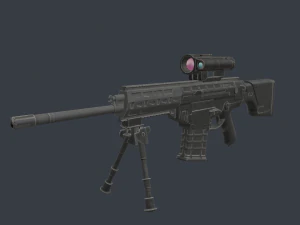 Beretta ARX-200 3D Model