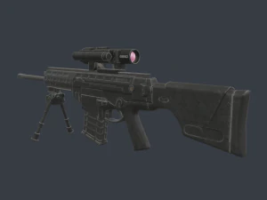 Beretta ARX-200 3D Model