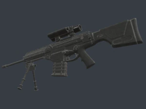 Beretta ARX-200 3D Model