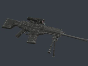 Beretta ARX-200 3D Model