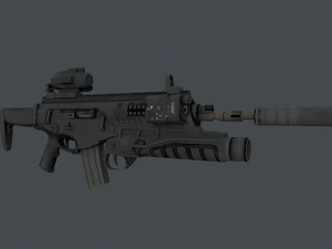 Beretta ARX 160A2 Pack 3D Model