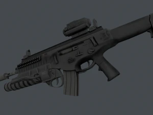 Beretta ARX 160A2 Pack 3D Model