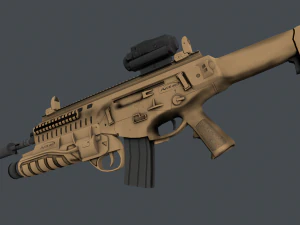 Beretta ARX 160A2 Pack 3D Model
