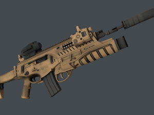 Beretta ARX 160A2 Pack Modelo 3D