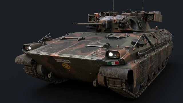 VCC-80 Dardo Modelo 3D .c4d .max .obj .3ds .fbx .stl .blend 