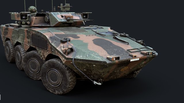 VBM Freccia Model 3D .c4d .max .obj .3ds .fbx .stl .blend 