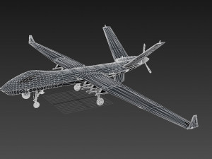 WingLoong II UAV Model 3D