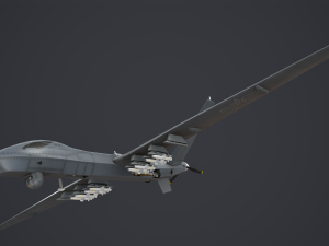 WingLoong II UAV Model 3D