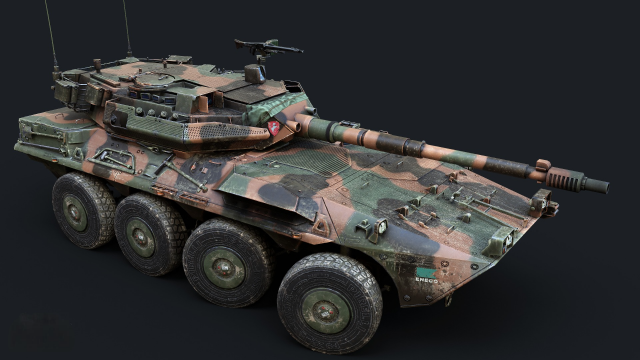 Centauro B1 3D Model .c4d .max .obj .3ds .fbx .stl .blend 