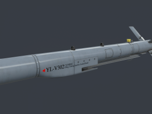 China Aviation Pack Weapon AG-300-M and bOMB CS-BBM2 Modelo 3D