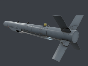 China Aviation Pack Weapon AG-300-M and bOMB CS-BBM2 3D Model