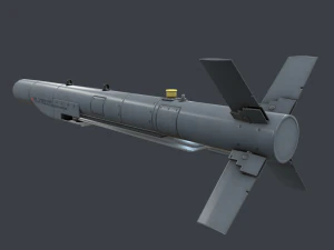 China Aviation Pack Weapon AG-300-M and bOMB CS-BBM2 3D Model