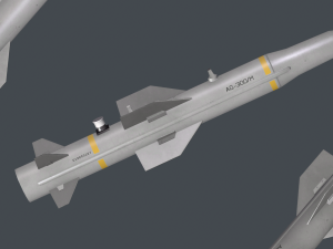 China Aviation Pack Weapon AG-300-M and bOMB CS-BBM2 3D Model