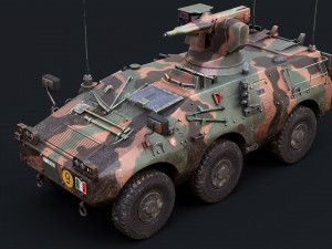 Iveco Oto Melara VBL Puma 6x6 3D Model